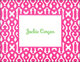 Cameron Folded Note Cards - Letterpress Image 1 of 2